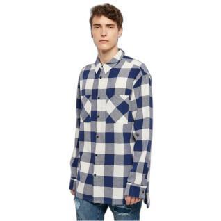 Camicia Urban Classics Long Oversized Checked GT