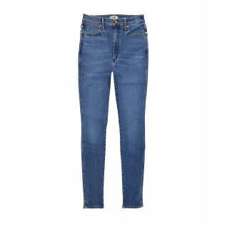 Jeans skinny da donna Wrangler in Camellia