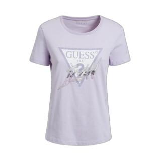 T-shirt a maniche corte da donna Guess Cn Icon