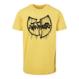 T-shirt maniche corte Urban Classics Wu Wear Dripping Logo