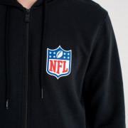 Felpa con zip New Era Logo NFL