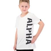 T-shirt per bambini Alpha Industries Side Print