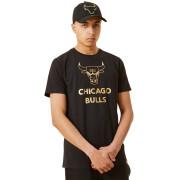 Maglietta Chicago Bulls Black And Gold