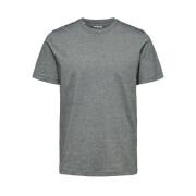 T-shirt Selected maniche corte Girocollo Norman 180 mini striscia