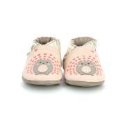 Pantofole per bambini Robeez  Spicy Hearts