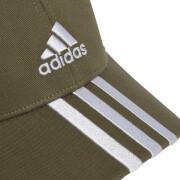 Cappellino con visiera da bambino in cotone adidas 3-Stripes