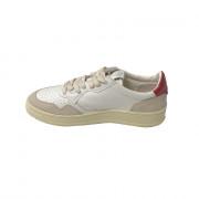 Scarpe Autry Medalist LS29 Leather/Suede Bianco/Rosso