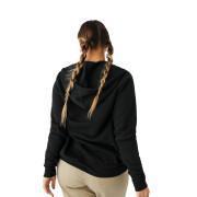 Sweatshirt con cappuccio e zip Bella + Canvas Triblend