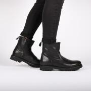Stivali con zip rivestiti di pelliccia Blackstone OM63