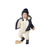 Cappotto con rivestimento in pelliccia per bambini Charanga