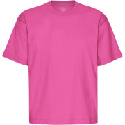 T-shirt oversize da donna Colorful Standard Organic Bubblegum Pink