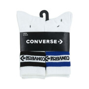 Confezione da 6 paia di calzini per bambini Converse Wordmark