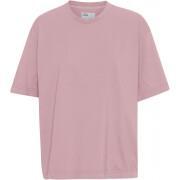Maglietta da donna Colorful Standard Organic oversized faded pink