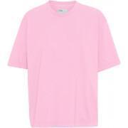 Maglietta da donna Colorful Standard Organic oversized flamingo pink