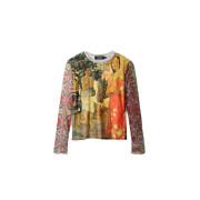 Maglietta a maniche lunghe da donna Desigual Gauguin