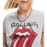 Maglietta da donna Desigual The Rolling Stone