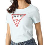 Maglietta da donna Guess Logo Triangle