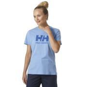 T-shirt donna con logo Helly Hansen