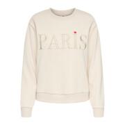 Sweatshirt donna ricamata JDY JRS Paris