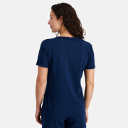 T-shirt da donna con scollo a V Le Coq Sportif Essentiels N°1
