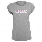 T-shirt donna Urban Classic gorillaz logo