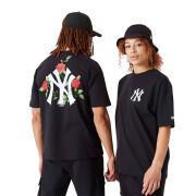T-shirt oversize New York Yankees Floral Graphic