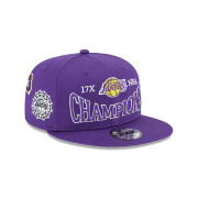 Cappellino con visiera Lakers 9fifty champions patch