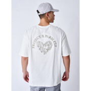 T-shirt ricamata Project X Paris Heart Flutter