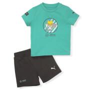 Set di maglietta e pantaloncini da bambino Puma MAPF1