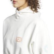 Sweatshirt felpa con cappuccio da donna Reebok Classics Graphic