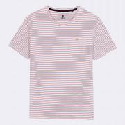 T-shirt Faguo olonne contrasted pocket cotto