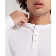 Maglietta con collo tunisino e maniche lunghe Superdry