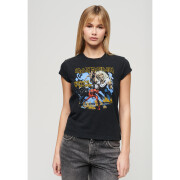 T-shirt  con maniche da donna Superdry Iron Maiden X
