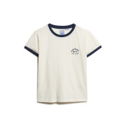 T-shirt donna a contrasto Superdry Athletic Essentials Beach