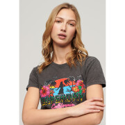 T-shirt  da donna Superdry Cali Sticker