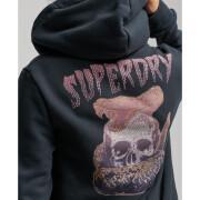Sweatshirt felpa con cappuccio da donna Superdry Vintage Merch Store