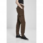Pantaloni da donna Urban Classics high waist cargo corduroy