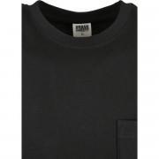 T-shirt Urban Classics cotone organique basic pocket-taglie grandi