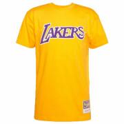 Maglietta indossata logo Los Angeles Lakers 2021/22