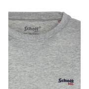 T-shirt piccolo logo Schott casual