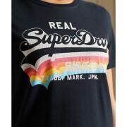 T-shirt a maniche corte da donna Superdry Logo Vintage